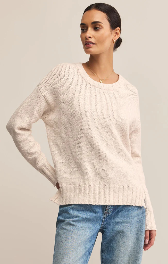 Beck Textured Cotton Sweater | Z Supply
