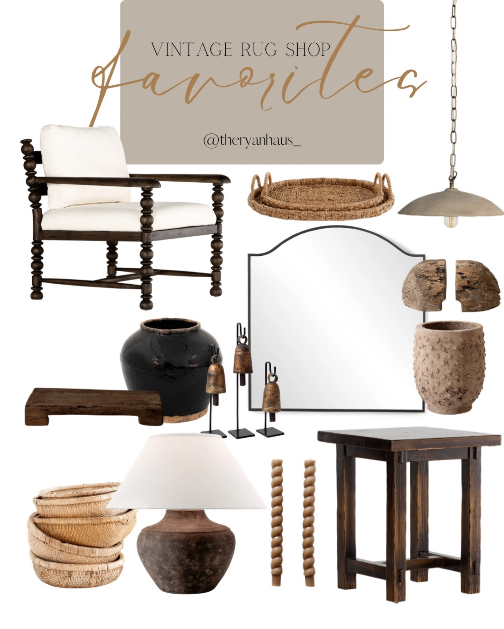 Favorites from a small shop I love! Vintage rug shop

Home
Home decor
Amber interiors 
Lamp
Pendant
Riser
Accent chair
Side table
Vase
Vintage 

#LTKhome