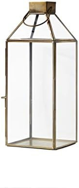 Serene Spaces Living Large Clear Glass Honeycomb Candleholder, Measures 16 inches Tall, Sold Indi... | Amazon (US)