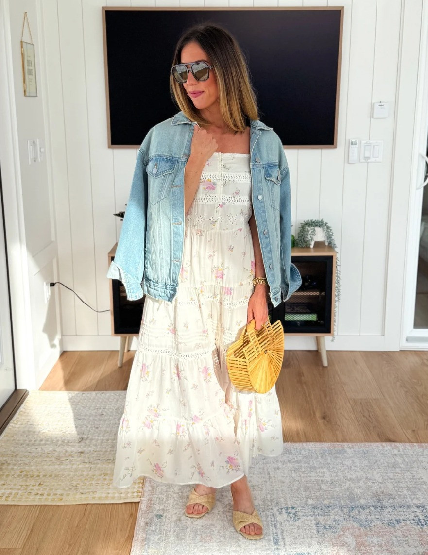 cute, floral sundress perfect for spring events! Would be cute for Easter and family photos! 

 

#LTKmomlife #LTKSeasonal #LTKOver40