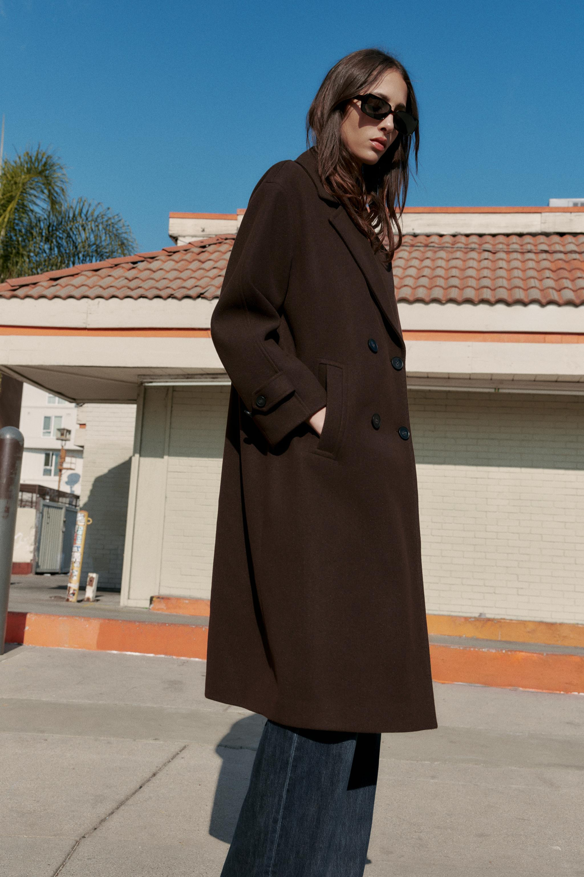 SOFT OVERSIZED COAT | Zara UK