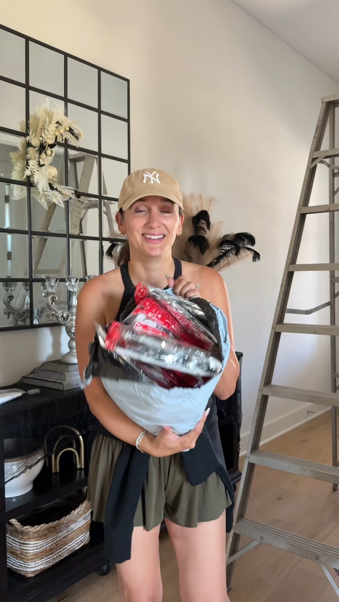 disco ball fringe pendants - I AM OBSESSED 🪩

these turned out SO GOOD and this is such an easy and low cost decoration that you can use for so many parties (NYE, Christmas, etc!) 

Comment FRINGE and I’ll send you the exact items we used! And come back to see how the rest of the house turns out 😏 

#LTKHalloween #LTKHoliday #LTKParties