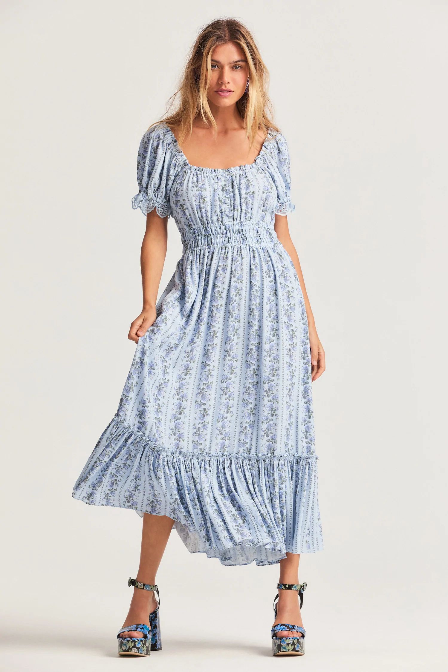 Terrence Maxi Dress | LOVESHACKFANCY