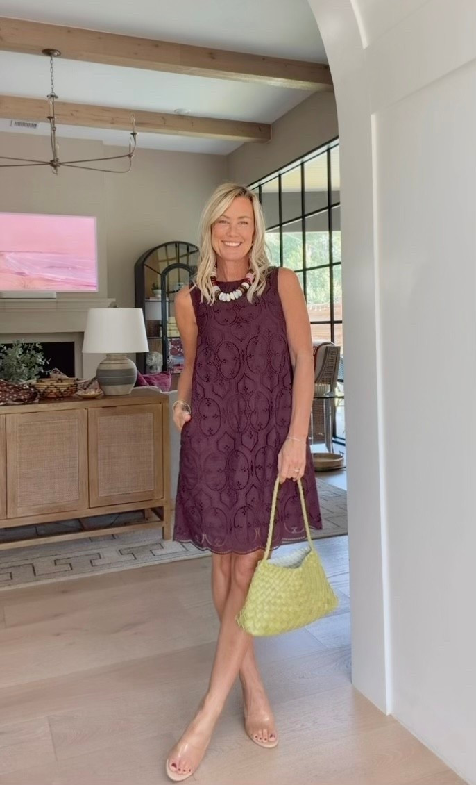 Loving this darling eyelet dress in maroon! Such a gorgeous color and versatile fit. 

Dress: xs

#LTKSaleAlert #LTKMidsize #LTKOver40
