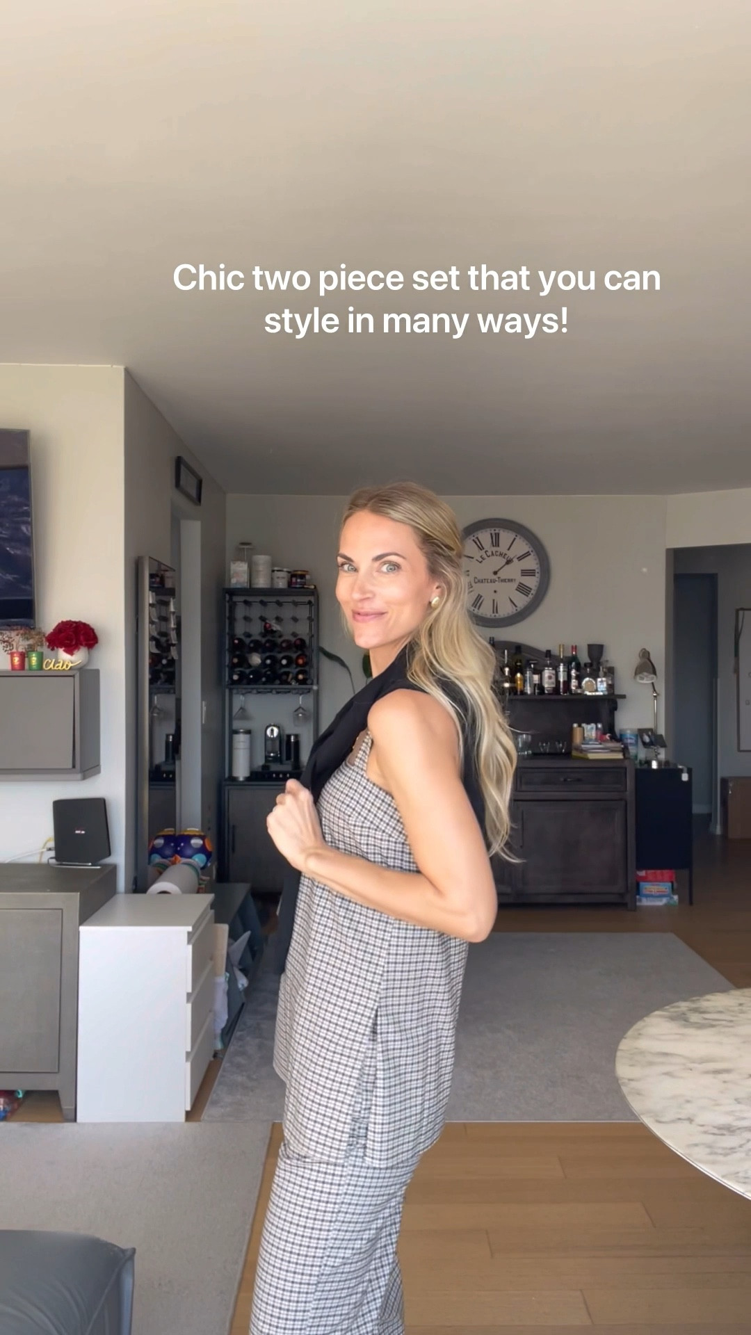 The most chic set that you can style in so many ways! I love a matching set, but have also worn the pants with an oversized sweater and the top with black jeans and a blazer. 

Wearing a size xs. Straps have adjustable buttons. Size up for bigger chest size. 

Last chance to get 25% off! 

#LTKCyberWeek #LTKootd #LTKHoliday