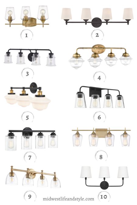Update your bathroom this spring with these affordable and beautiful picks for bathroom vanity lighting 

#LTKhome #LTKstyletip