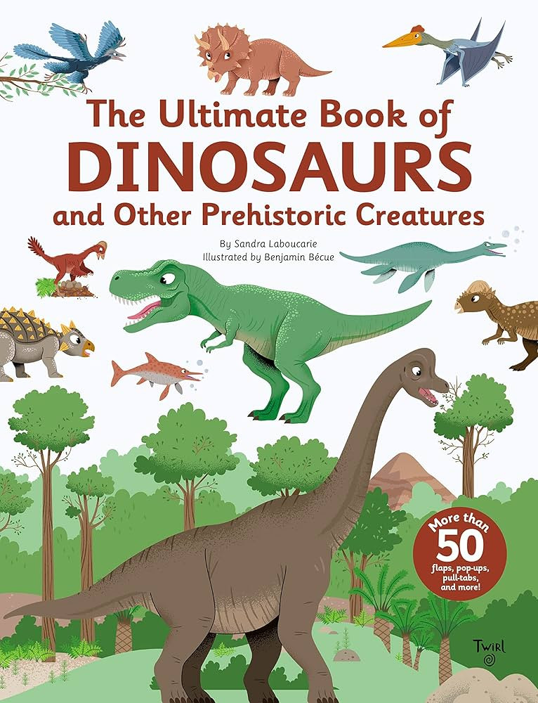 The Ultimate Book of Dinosaurs and Other Prehistoric Creatures (TW Ultimate, 10) | Amazon (US)