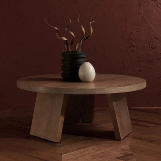 SAFAVIEH Couture Julianna Modern Wood Coffee Table - 36 in. W x 36 in. D x 15 in. H | Bed Bath & Beyond
