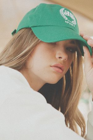 MONOGRAM CREST CAP | EllandEmm