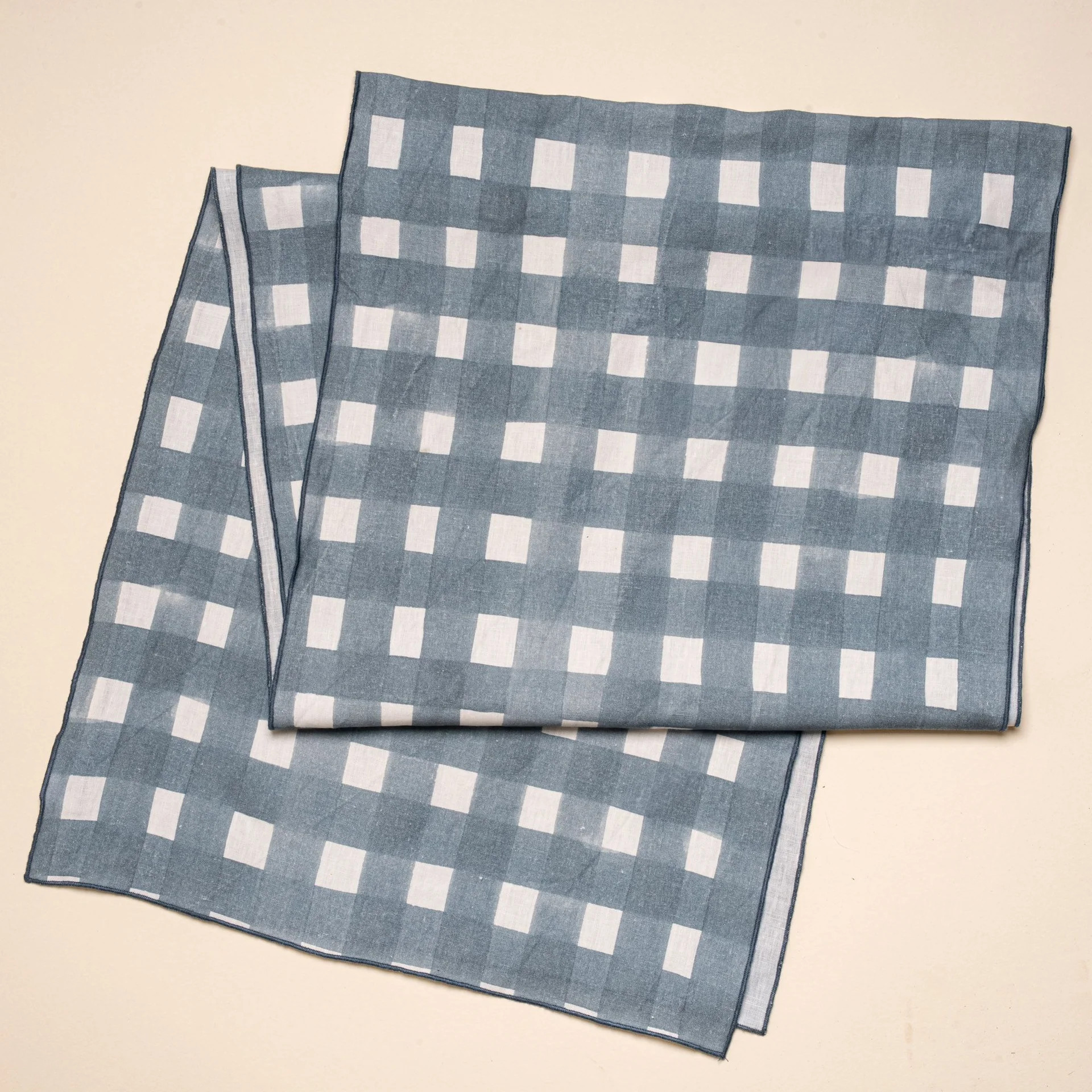 Crosshatch Linen Table Runner | East Fork Pottery