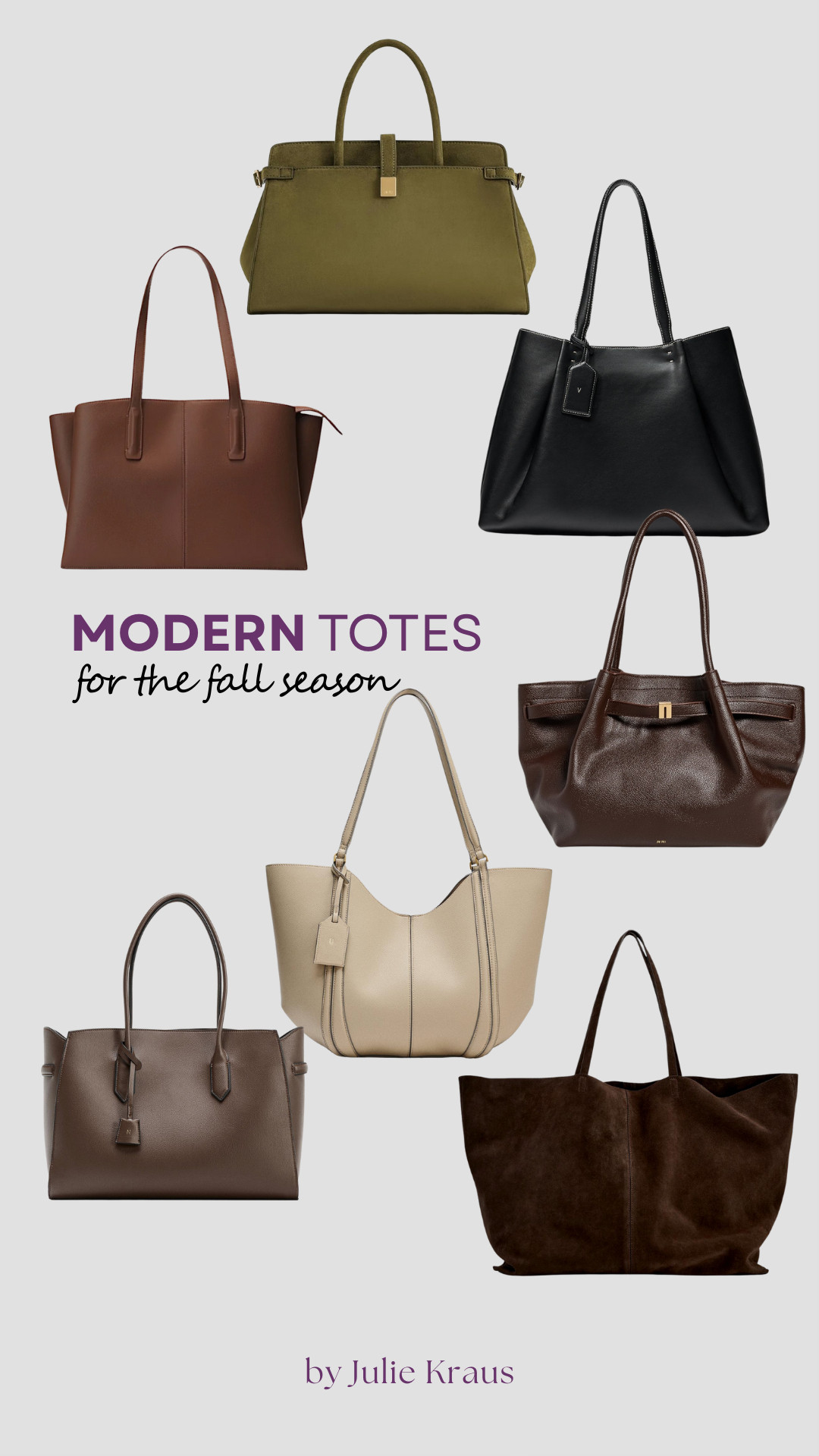 A modern selection of tote bags that won’t break the bank, but will elevate your look instantly 

 #LTKSeasonal #LTKFindsUnder100 #LTKItBag