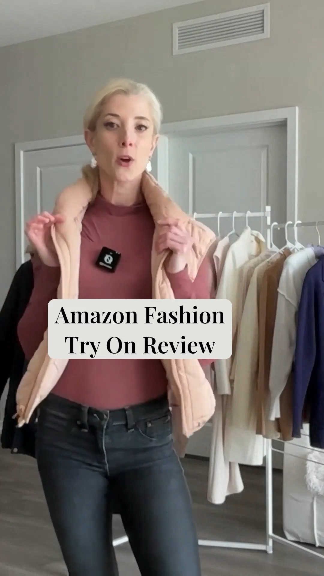 Amazon fashion try in and review 
Volume up for LTK Storytime clip from My Chic Style Live on Amazon live shop LTK petite finds LTK vlog 

#LTKPetite #LTKstorytime #LTKvlog