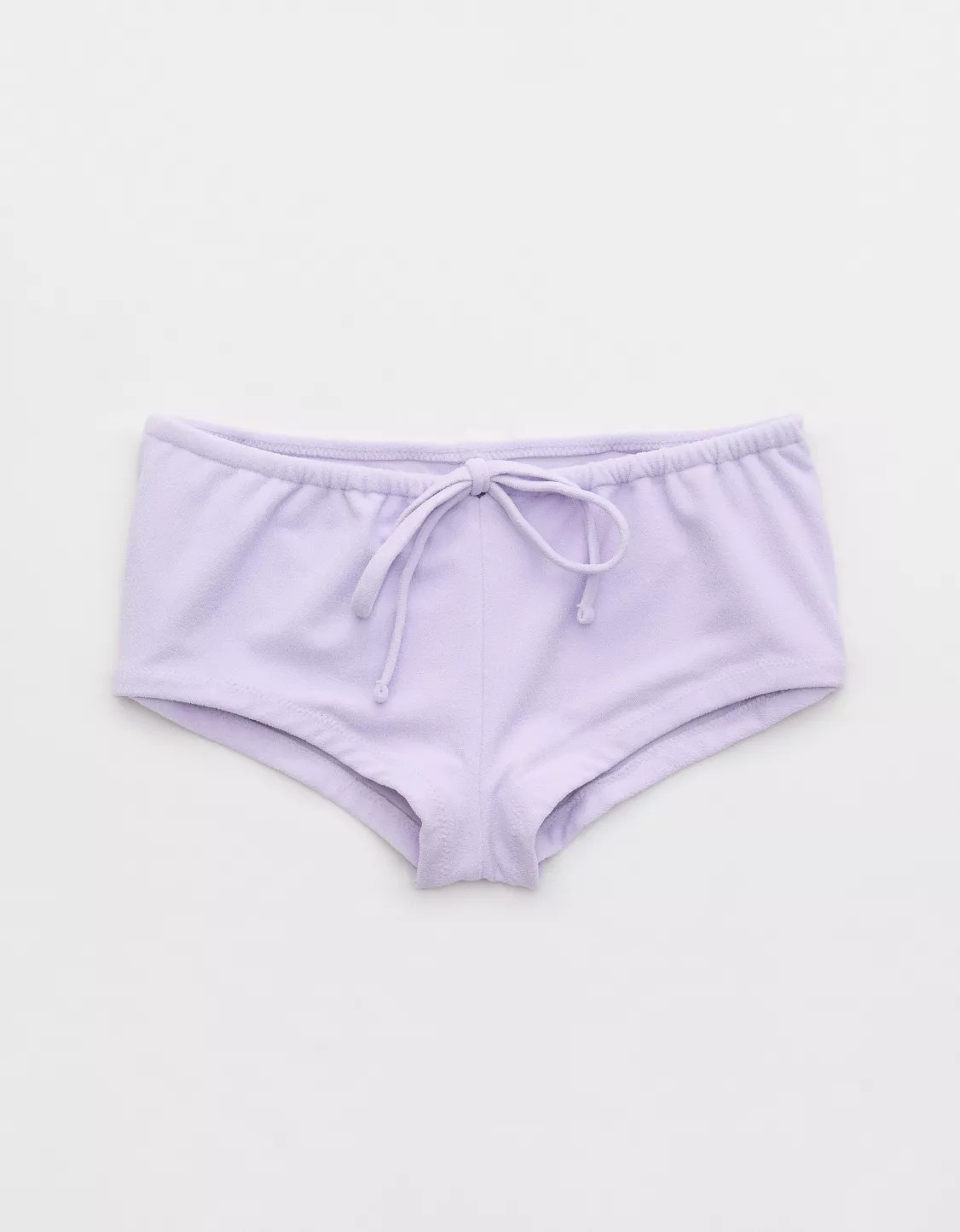 Aerie Terry Boyshort Cheeky Bikini Bottom | American Eagle Outfitters (US & CA)