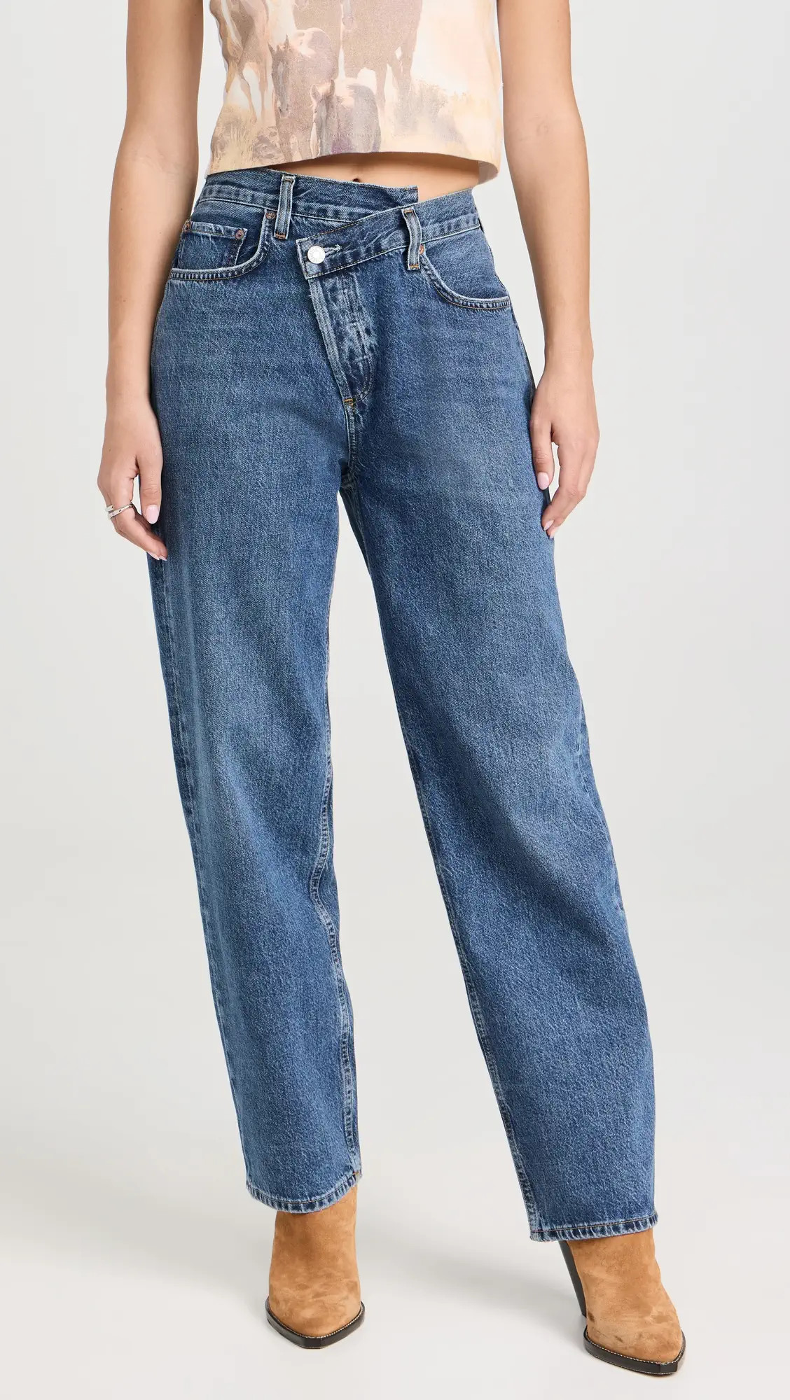 AGOLDE Crisscross Jeans | Shopbop | Shopbop