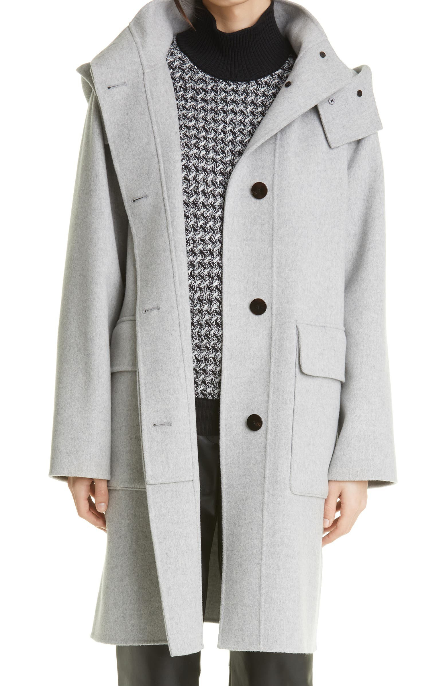 Hooded Wool Coat | Nordstrom
