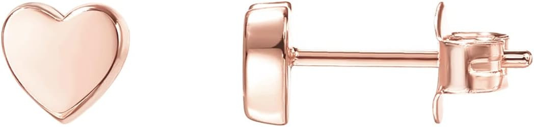 PAVOI 14K Gold Plated Sterling Silver Bar, Dot, Triangle, Star, Cat | Dainty Earrings for Women | Amazon (US)