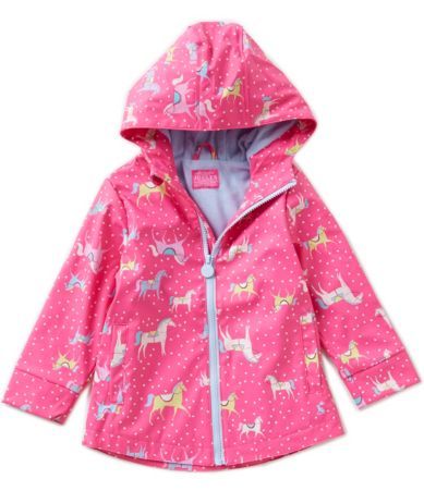 Joules Little Girls 1-6 Rain Dance Pony Print Rain Coat | Dillards Inc.