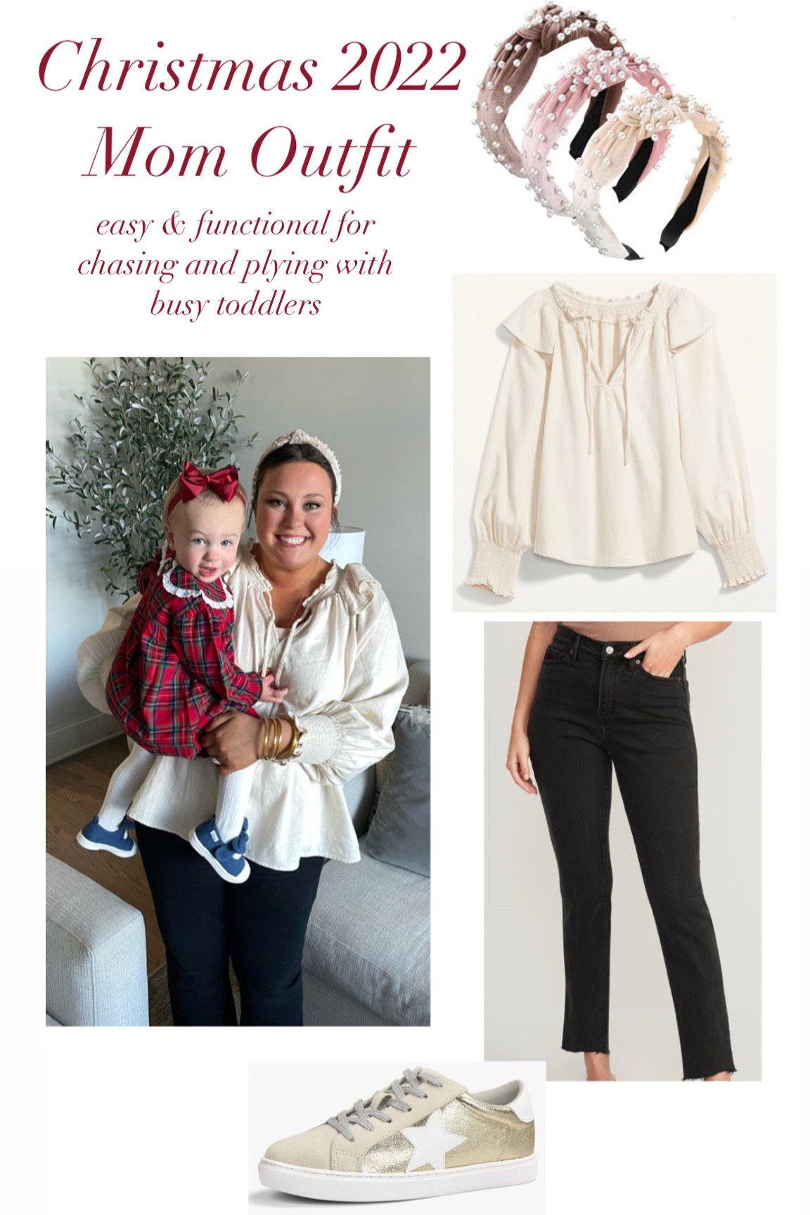 Got quite a few compliments on my top and headband on Christmas Eve! My jeans are from LOFT and not available anymore, but this pair from Old Navy is similar! The shirt and jeans linked are currently both on sale!

#LTKHoliday #LTKcurves #LTKsalealert