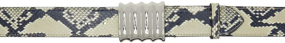 Beige 'The Medium Julius' Belt | SSENSE