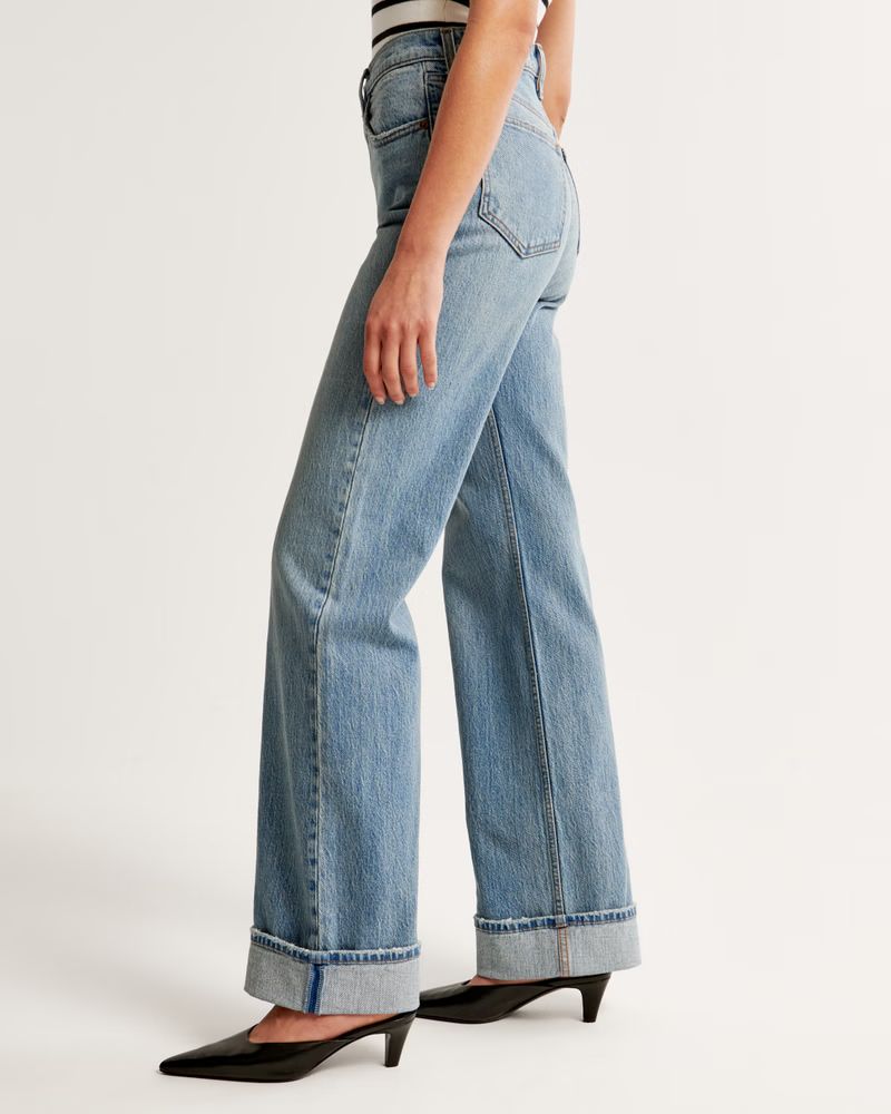 High Rise 90s Relaxed Jean | Abercrombie & Fitch (US)