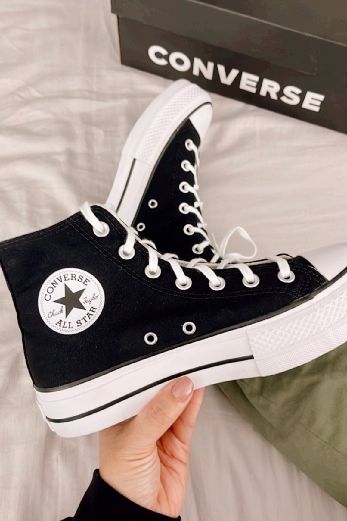 A classic and all time favorite 🖤
CONVERSE WOMENS CHUCK TAYLOR ALL STAR HIGH TOP PLATFORM SNEAKER IN BLACK

#LTKFind #LTKGiftGuide #LTKunder50