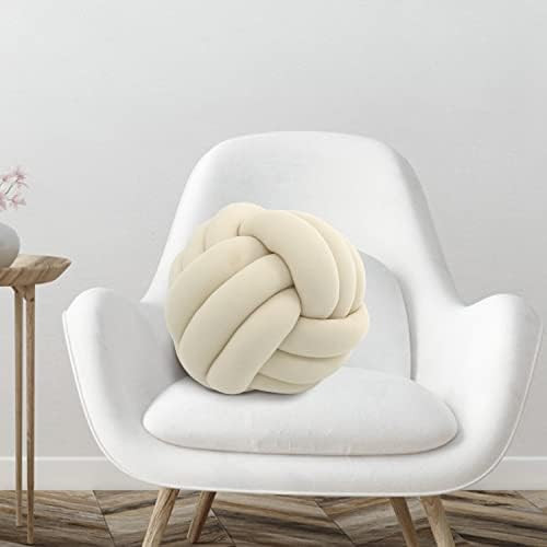 Sioloc Soft Knot Ball Pillows,Round Throw Pillow Cushion Home Decoration Plush Pillow,Throw Knott... | Amazon (US)
