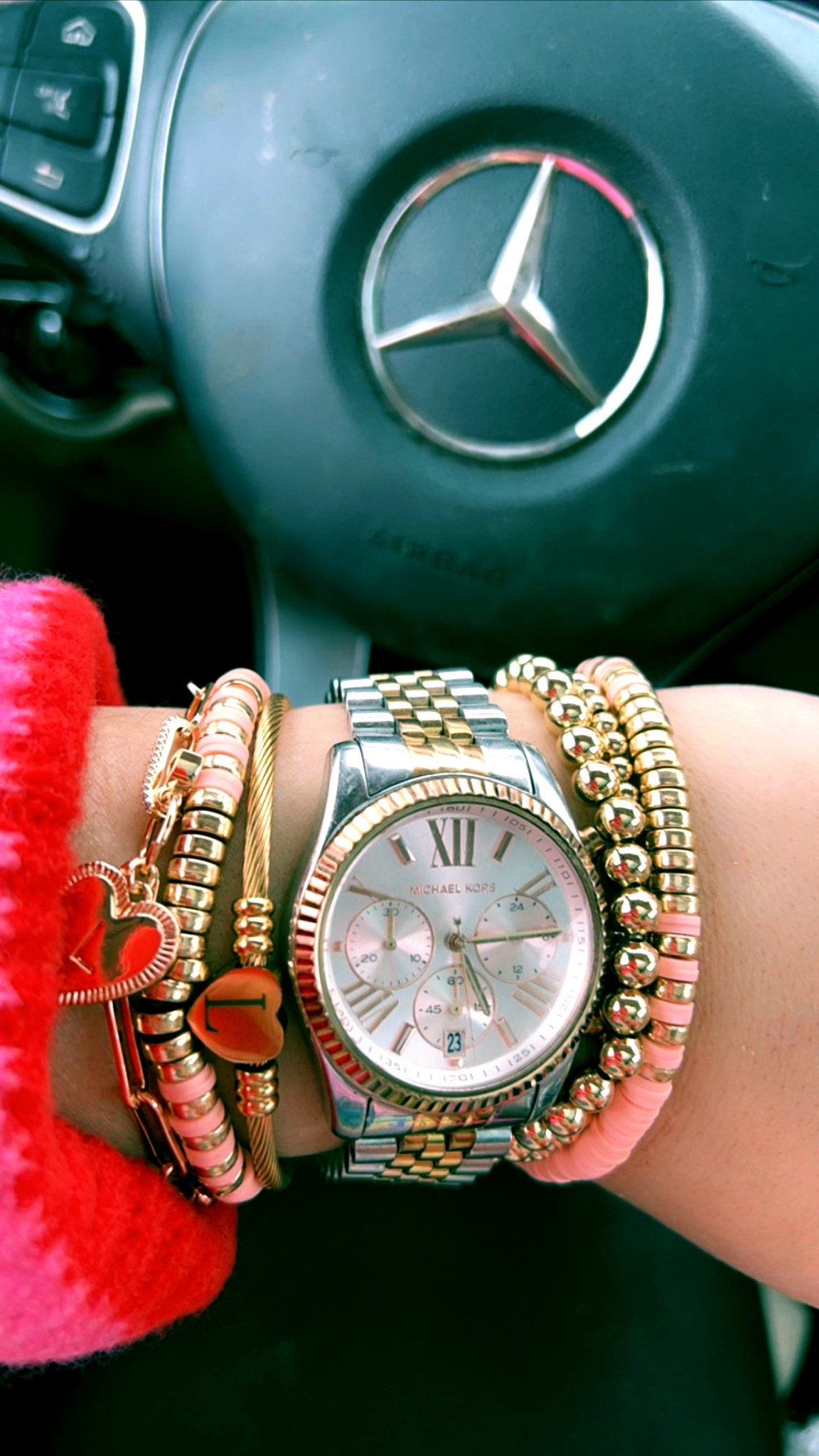 One of my absolute FAVORITE stacks I’ve ever had! 
So many sentimental pieces mixed with mixed metals! 

Linking everything below 

#LTKValentine #LTKWedding #LTKWorkwear