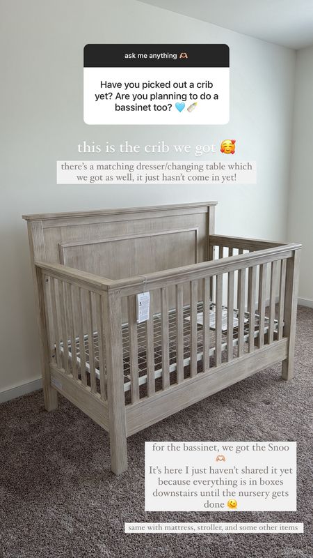Sharing the nursery furniture and some baby gear we’ve ordered for little one 🫶🏼☁️

#LTKhome #LTKfamily #LTKbaby