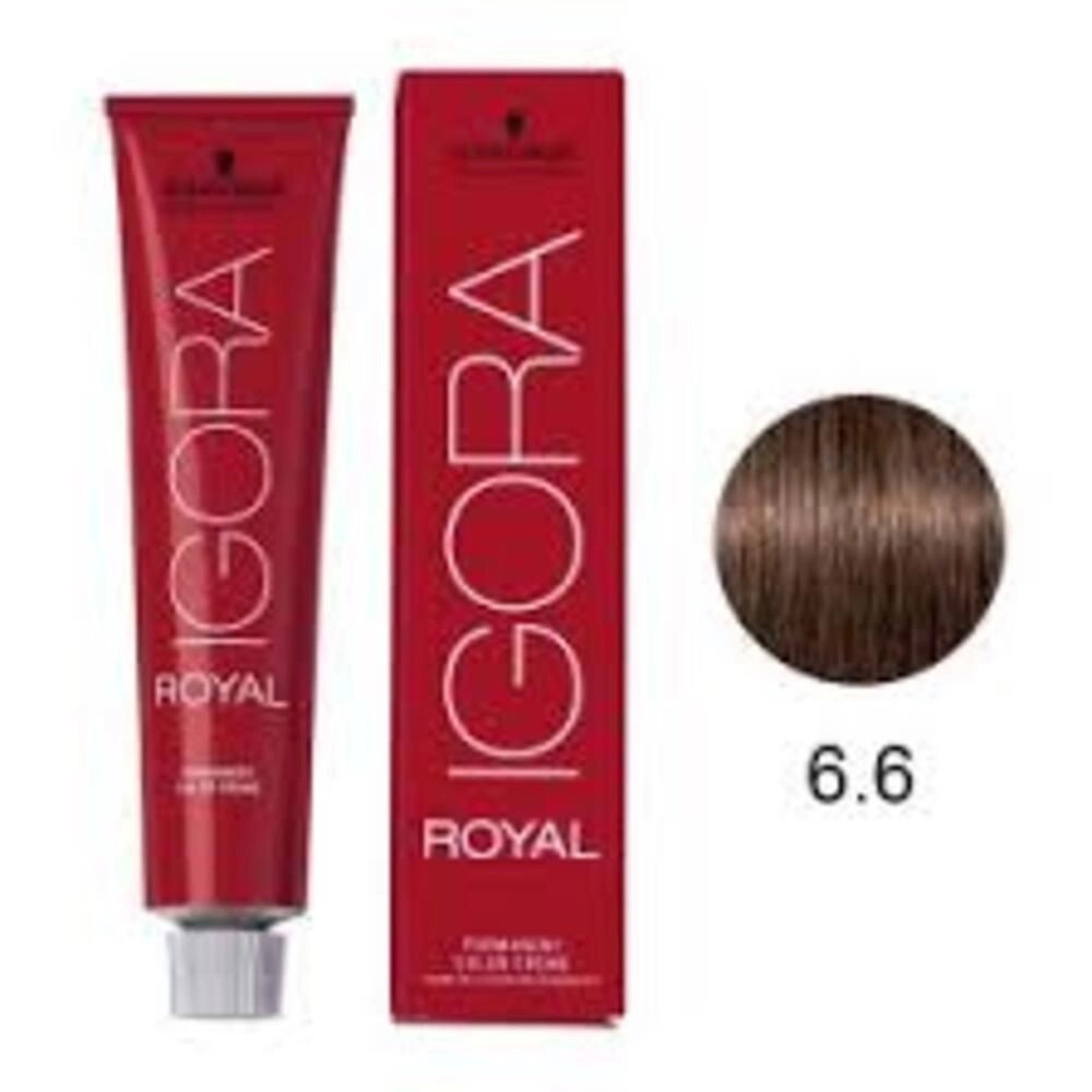 Coloraçao Igora Royal 6.6 Louro Escuro Marrom 60g em Promoção | Ofertas na Americanas | Americanas (BR)