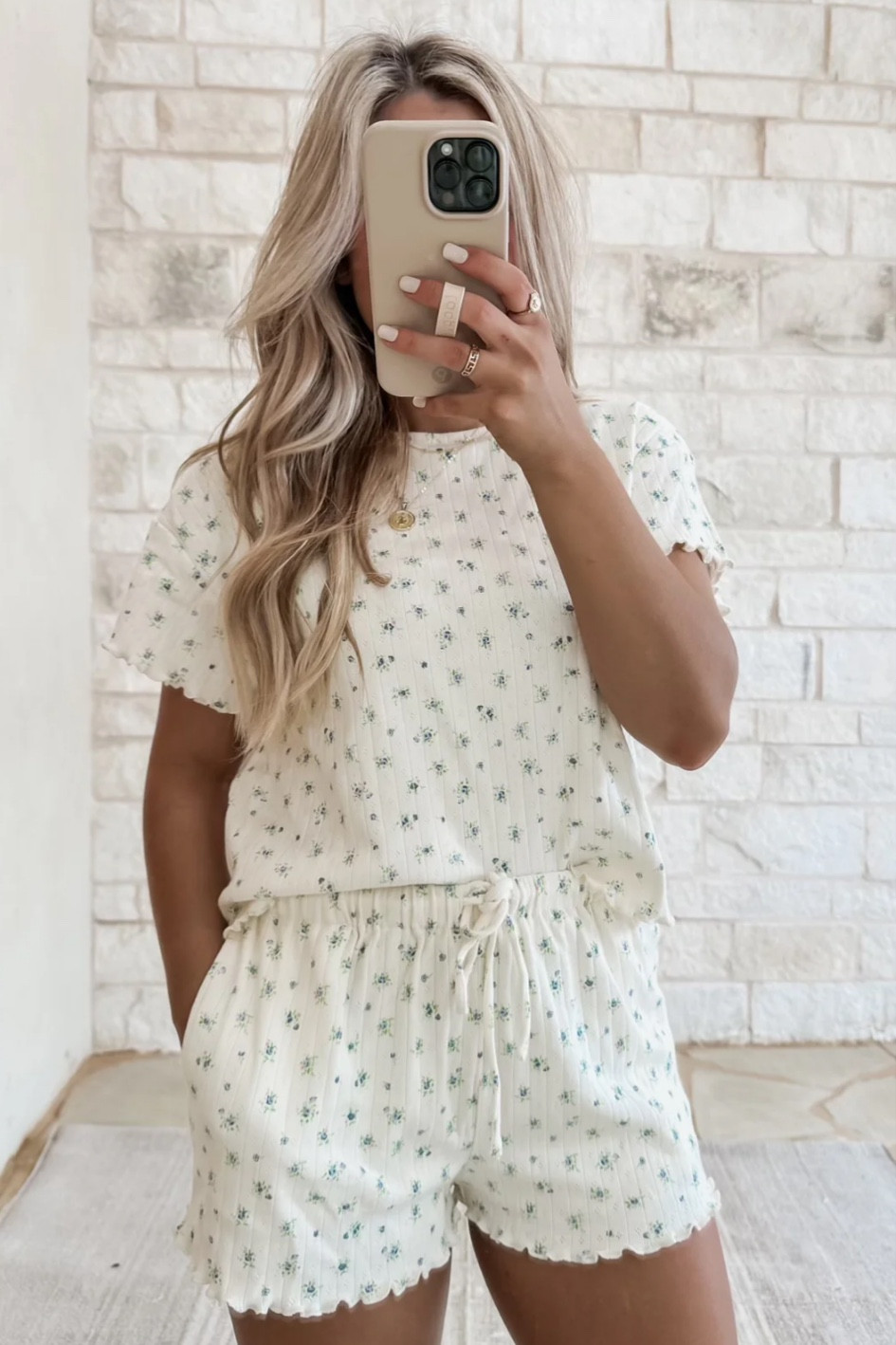 Cute cottage core set pajamas! Resort wear easy throw on. Easter. Mother’s Day. Post partum  

#LTKWatchNow #LTKFindsUnder50 #LTKGiftGuide