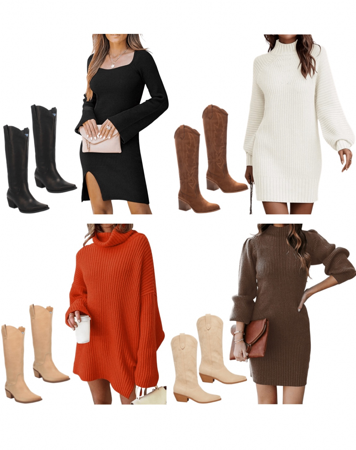sweater dress outfits! 
sweater dress / boots / Amazon finds 

#LTKstyletip #LTKfit