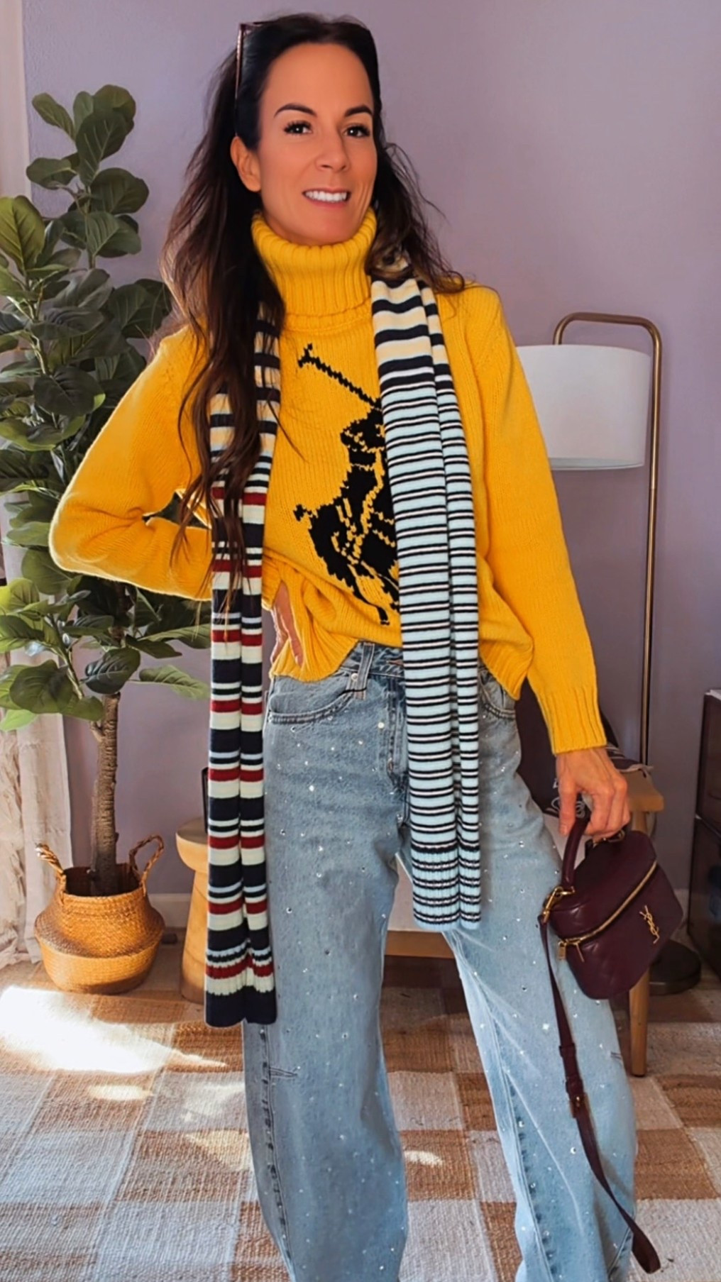 Tried, true, and extra sparkly ✨ These jeans are an absolute closet staple — classic, comfy, and casually covered in crystals because why not? 💎

Paired them with a bold pop of color because subtle has never really been my thing 😉 Holiday-ready, everyday wearable, and guaranteed to bring a little joy wherever you go. Denim that does the most? Say less.

Wearing XS in sweater and 24 in denim 

#LevisDenim #BaggyDadJeans #DazzledMe #SparkleSeason #HolidayStyle #FestiveFashion #DenimObsessed #ClosetStaples #CasualChic #StyledByMe #NicoleColeeStyle #LTKStyle #FashionOver40 #FunWithFashion #nicolecolee #levis #dazzleme #fashionblogger #styleblogger @revolve #revolveambassador 




#LTKHoliday #LTKGiftGuide #LTKootd