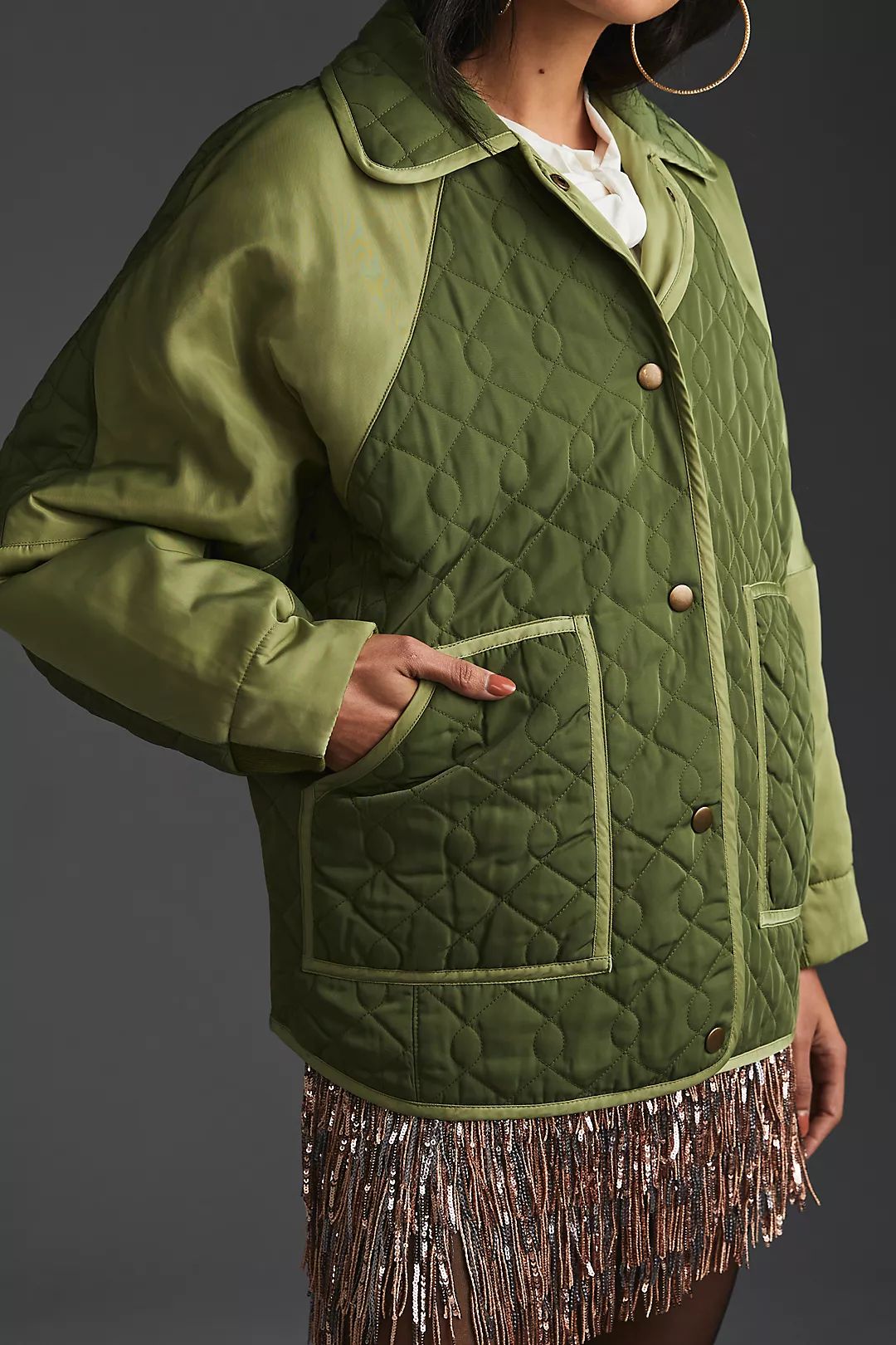 Pilcro Quilted Jacket | Anthropologie (US)