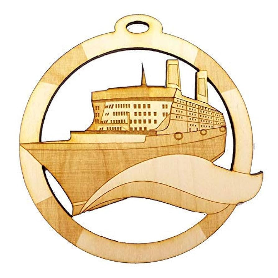 Personalized Cruise Ship Ornament - Cruise Ship Ornaments - Custom Cruise Ship Party Favor - Wedd... | Amazon (US)