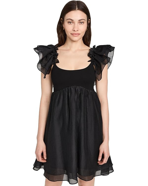 endless rose Women's Organza Sleeve Mini Dress | Amazon (US)
