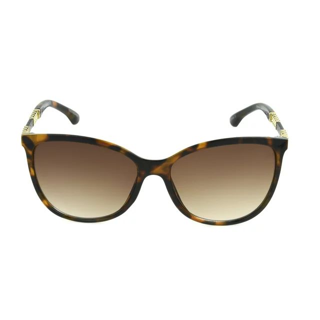 Foster Grant Women's Rectangle Fashion Sunglasses Tortoise | Walmart (US)