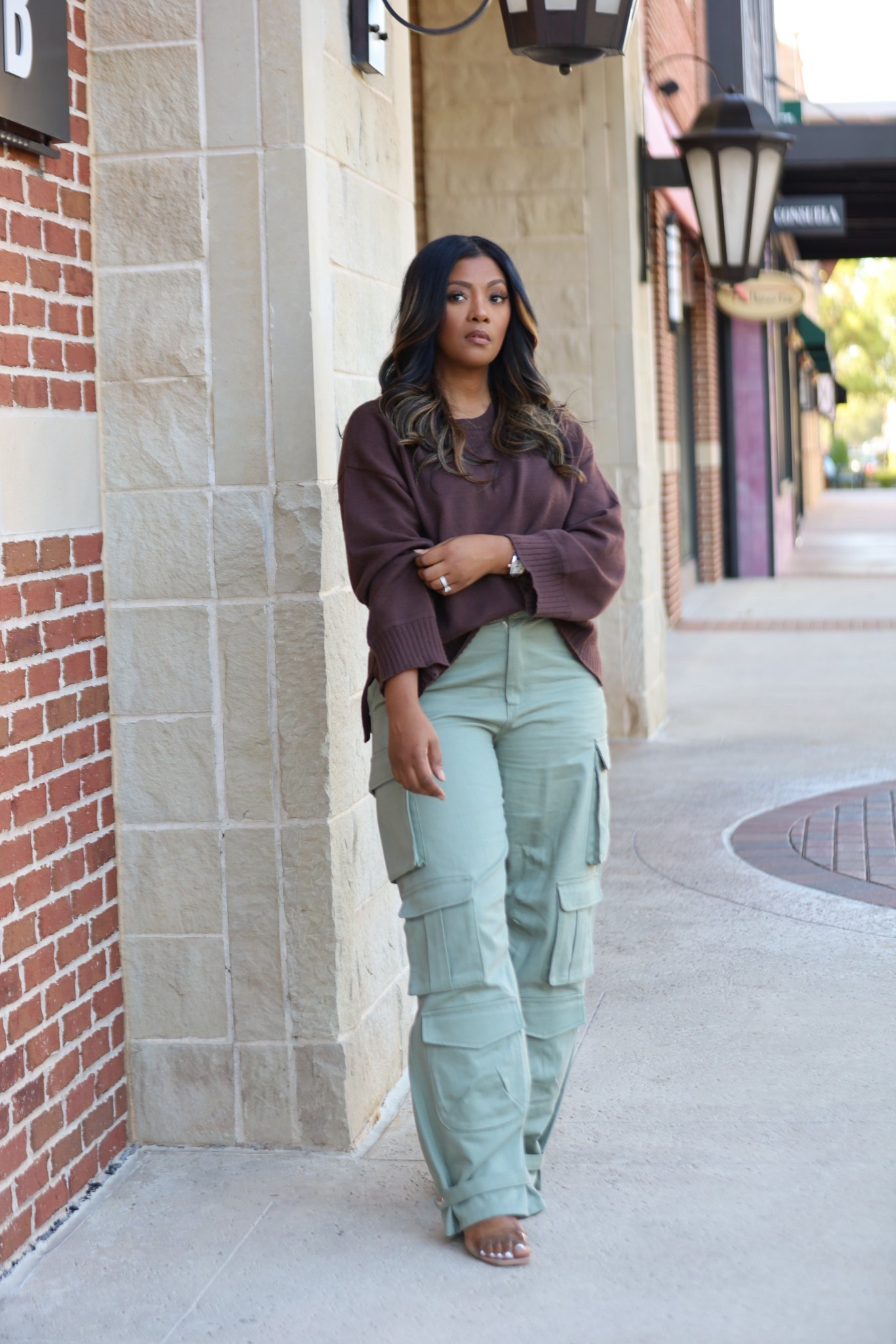 Fall is here and we are here for these looks! Cargo style pants, chocolate sweater! Perfection! 

#LTKFindsUnder100 #LTKFindsUnder50 #LTKStyleTip