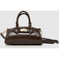 schuh Dark Brown Joanna Mini Crossbody Bag | Schuh