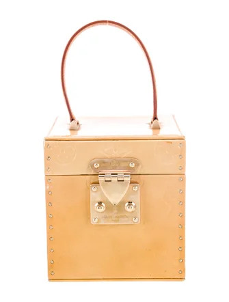 Vernis Bleeker Box Handle Bag | The RealReal