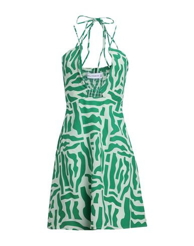 Faithfull Woman Mini dress Green Size 8 Rayon | YOOX (US)