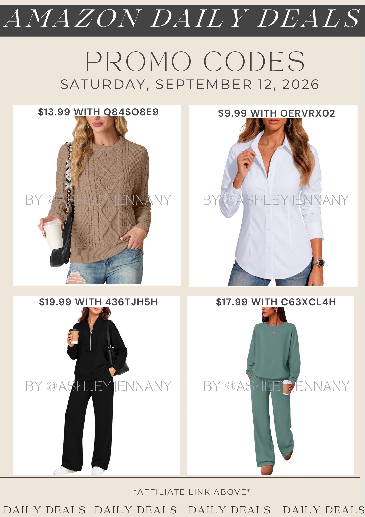 Amazon deals

#LTKMidsize #LTKSaleAlert #LTKSeasonal