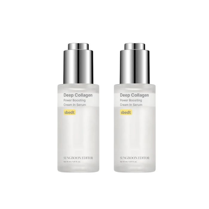 SUNGBOON EDITOR - Deep Collagen Power Boosting Cream In Serum - 30ml (2ea) Set | Stylevana