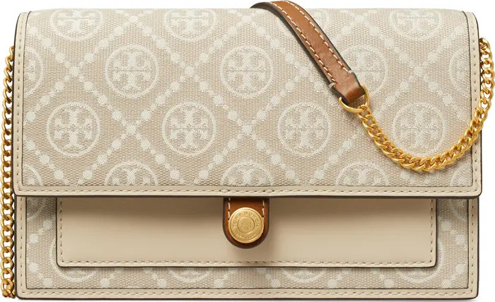 T Monogram Wallet on a Chain | Nordstrom
