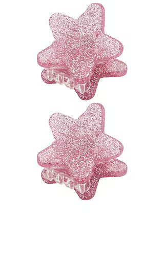 Baby Star Clip Set in Pink Sand | Revolve Clothing (Global)