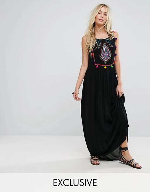 Out of stockAkasa Embroidered Maxi Beach DressMORE FROM: | ASOS US