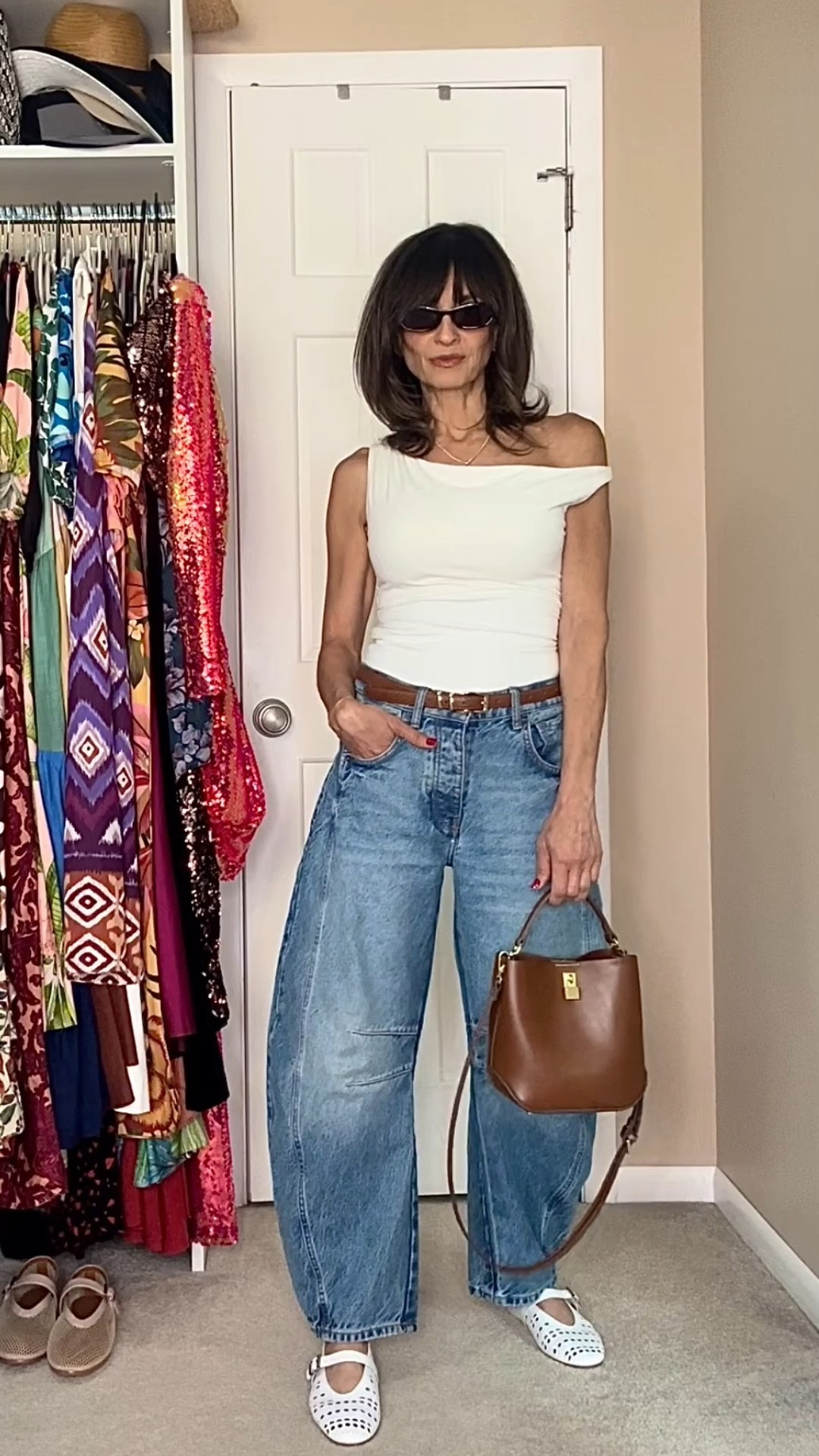 Jeans fit true to size. So does the top and shoes.

The colors of the Lip oil are
Rosewood and Berry
Lipliner color is Sugar & Spice

#LTKOver40 #LTKStyleTip #LTKFindsUnder50