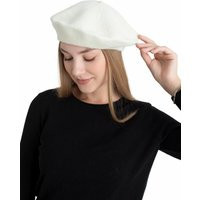 Cream French Beret, Painters Hat, Women Felt Beret, Winter Christmas Gift, Gift For Her | Etsy (US)