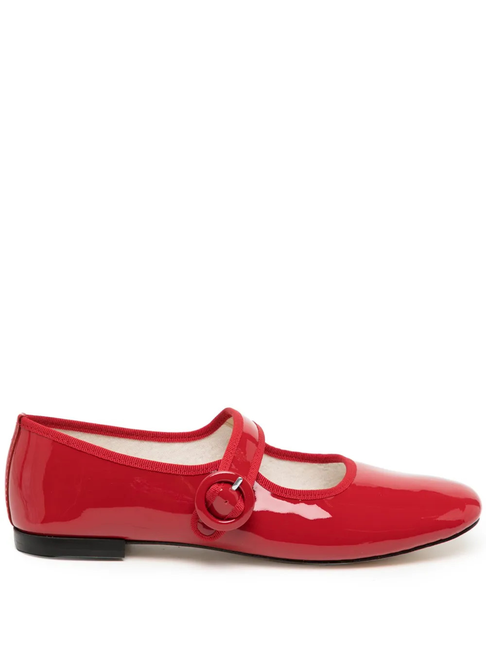Georgia patent-leather Mary Jane pumps | Farfetch Global