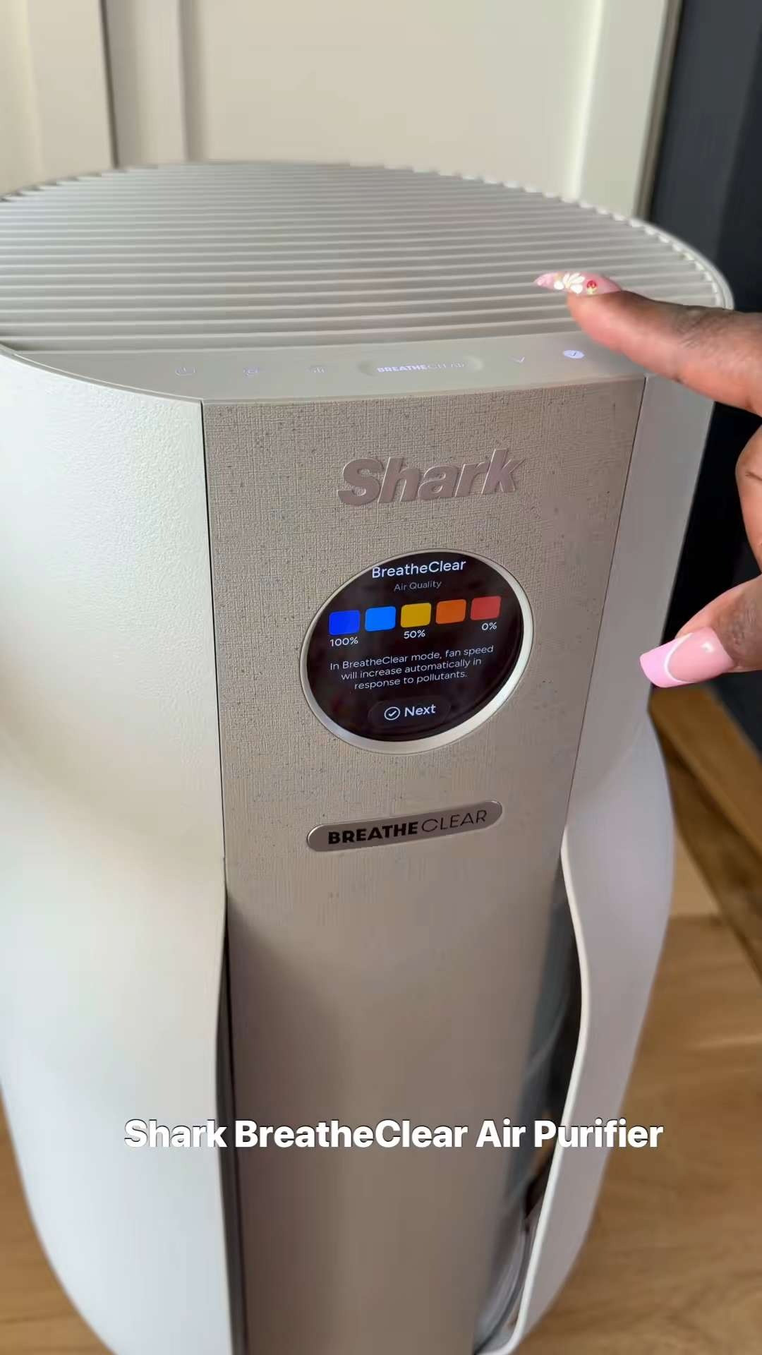 #SharkPartner

The one wellness habit I didn’t realize I was ignoring… air quality. Seeing the real-time air insights on the Shark BreatheClear changed how I think about my home.

#SharkBreatheClear
@Shark Home 

 #LTKHome