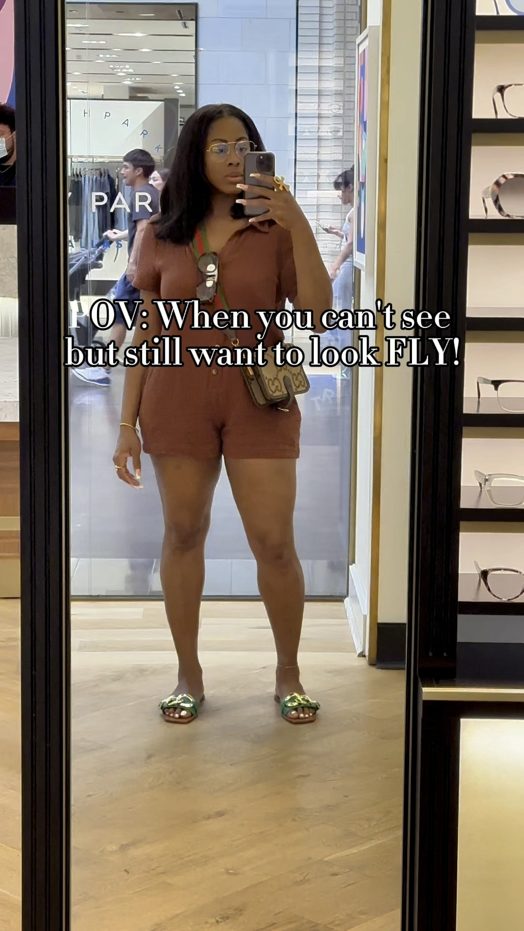 No seriously you can be fly in a pair of frames! 🤓Now in my younger years I hated the thought of wearing eyeglasses. But as a grown adult I know better! So I had to go shopping for a pair that matches my fly and I think I'm sold!! 

#LTKStyleTip #LTKOver40